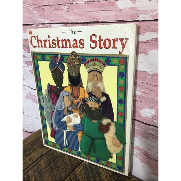 1994 The Christmas Story By The Zigzag Publishing Co. Hardback Book - Picture 7 of 8